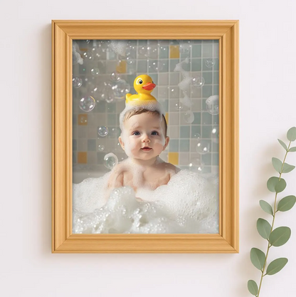Funny Custom Kids Portrait - Personalized Art Decor