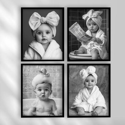 Funny Custom Kids Portrait - Personalized Art Decor