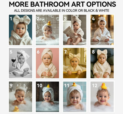 Funny Custom Kids Portrait - Personalized Art Decor